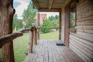 Фото номера Семейный номер с видом на озеро Загородные дома Miego klinika 2 -POILSIUI г. Kelmė 6