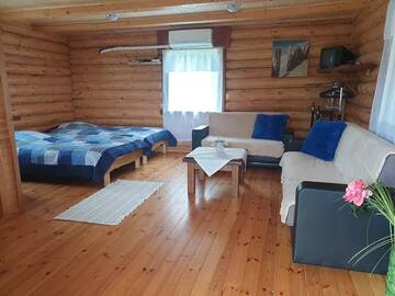 Фото номера Семейный номер с видом на озеро Загородные дома Miego klinika 2 -POILSIUI г. Kelmė 5