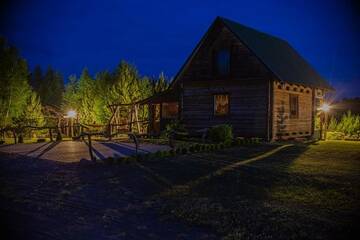 Фото номера Семейный номер с видом на озеро Загородные дома Miego klinika 2 -POILSIUI г. Kelmė 3